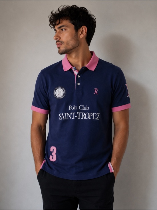 Vicomte A Other - Polo shirt top XS Vicomte A short sleeves Collection Saint Tropez blue
